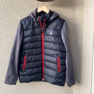 Spyder Hooded puffer jacket